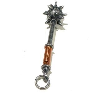 Morning Star, mace, medieval pendant